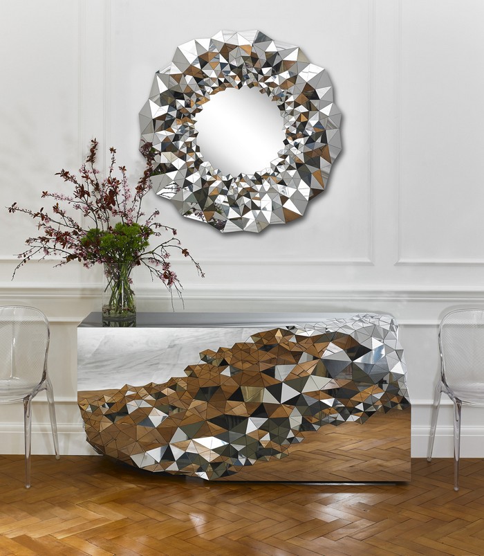 Artsy Console Tables Can Give Attitude To Your Modern Home