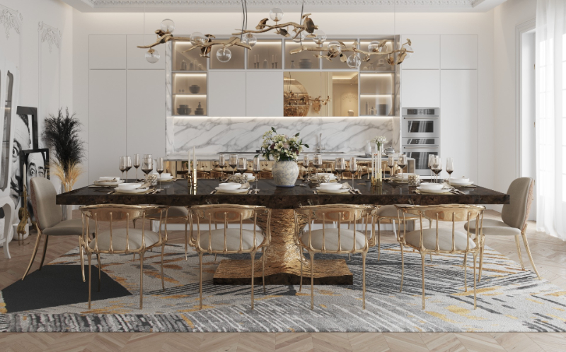 Design Trends and Ideas For A Contemporary Dining Rooms