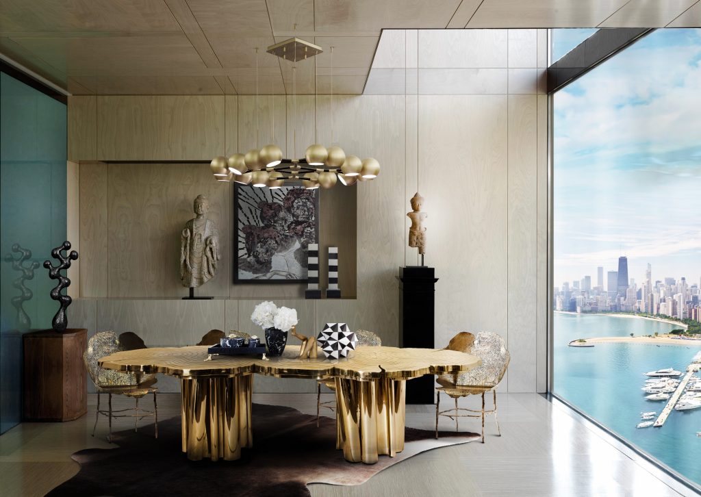 A Luxurious And Inspiring Dining Room Design Journey by Tom Dixon
