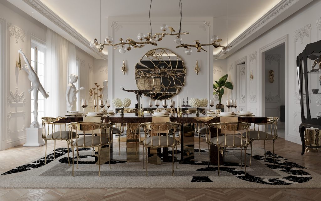 Contemporary Design For a Parisian Dining Room